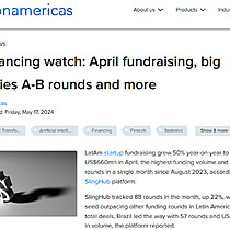 Financing watch: April fundraising, big Series A-B rounds and more